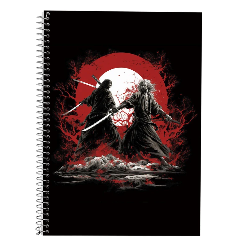 دفتر زبان 50 برگ مدوپد مدل سه خط طرح تایتان Titan کد DF11880