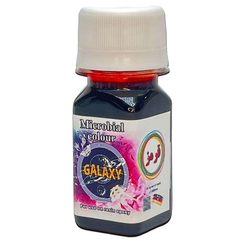 رنگ رزین اپوکسی گلکسی مدل میکروبی حجم 40 میلی لیتر