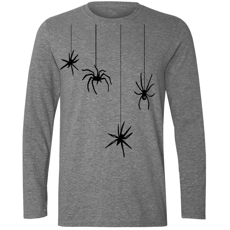 تی شرت آستین بلند مردانه مدل عنکبوت R33