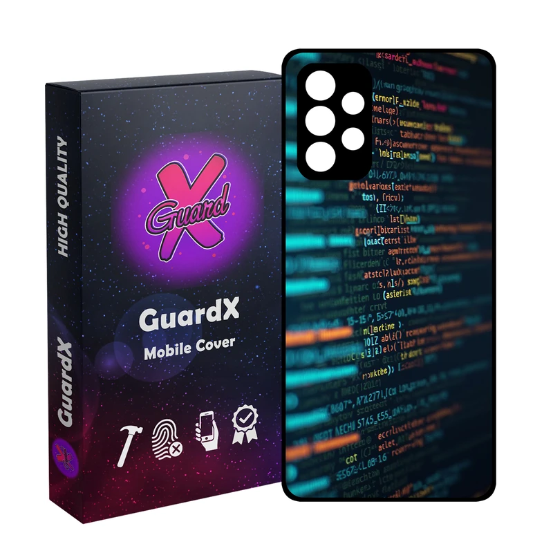 کاور گارد ایکس طرح کد مدل Glass10832 مناسب برای گوشی موبایل سامسونگ Galaxy A52/A52S