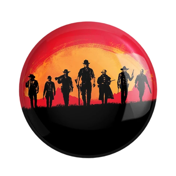مگنت خندالو طرح رد دد Red Dead کد 10291