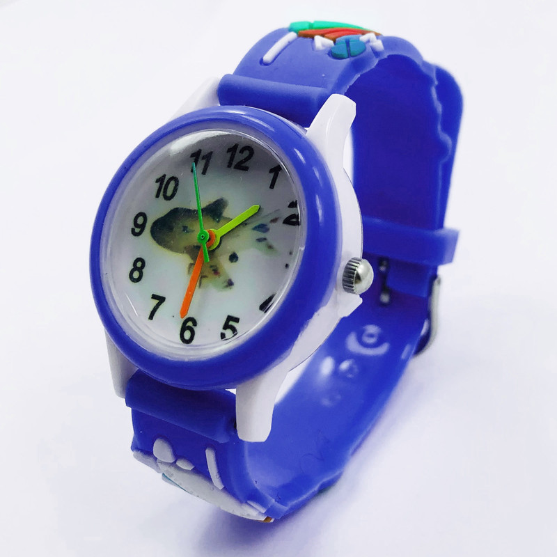 ساعت مچی عقربه ای بچگانه مدل هواپیما