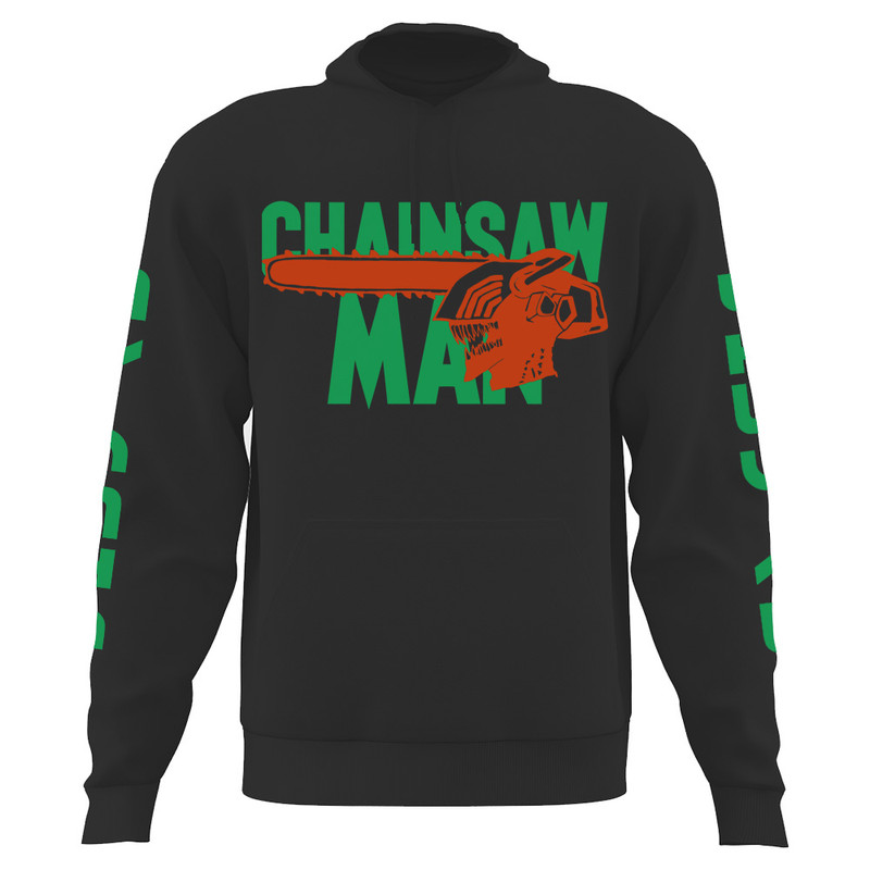 هودی مردانه مدل Chainsaw Man