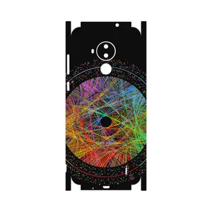 MAHOOT Mathematical Geometric Shape 2-FullSkin Cover Sticker for Nokia C30
