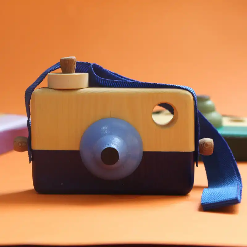 اسباب بازی چوبی مدل دوربین