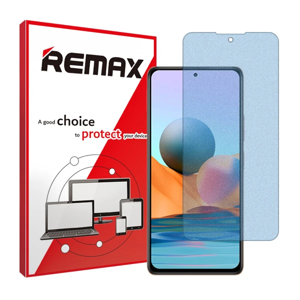 محافظ صفحه نمایش مات ضداشعه آبی ریمکس مدل HyMBLU مناسب برای گوشی موبایل شیائومی Poco X3 GT