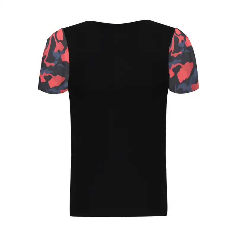 ست تی شرت و شلوارک ورزشی زنانه مدل 7101-3101