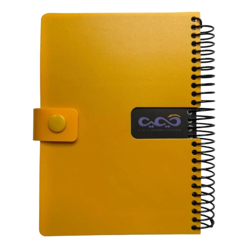 دفتر یادداشت 150 برگ کیمیا مدل دکمه دار کد 05
