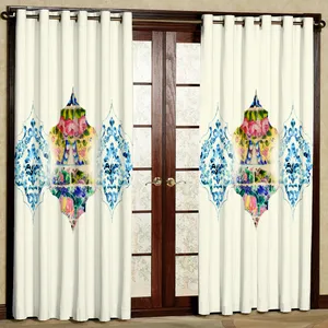 پرده مدل مخمل پانچی کد 4329a سایز 200x140 سانتی متر