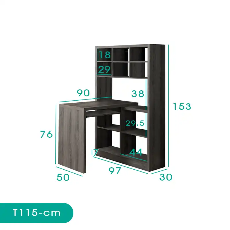 میز تحریر اسمردیس مدل T115 - MDF