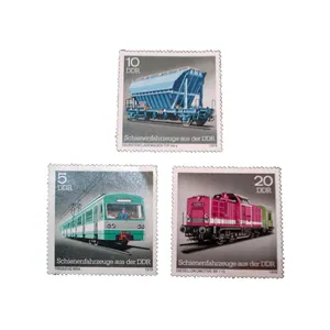 تمبر یادگاری مدل قطار کد bc-1589 مجموعه 3 عددی