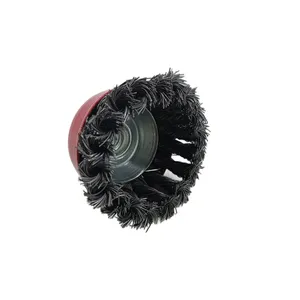 برس کاسه ای مدل بافته 75mm