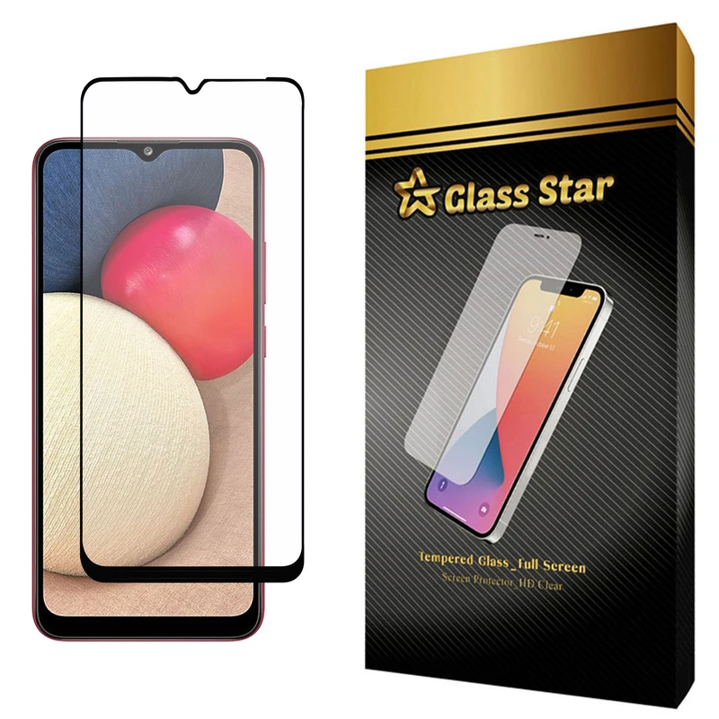 محافظ صفحه نمایش گلس استار مدل CAG مناسب برای گوشی موبایل سامسونگ Galaxy A02s