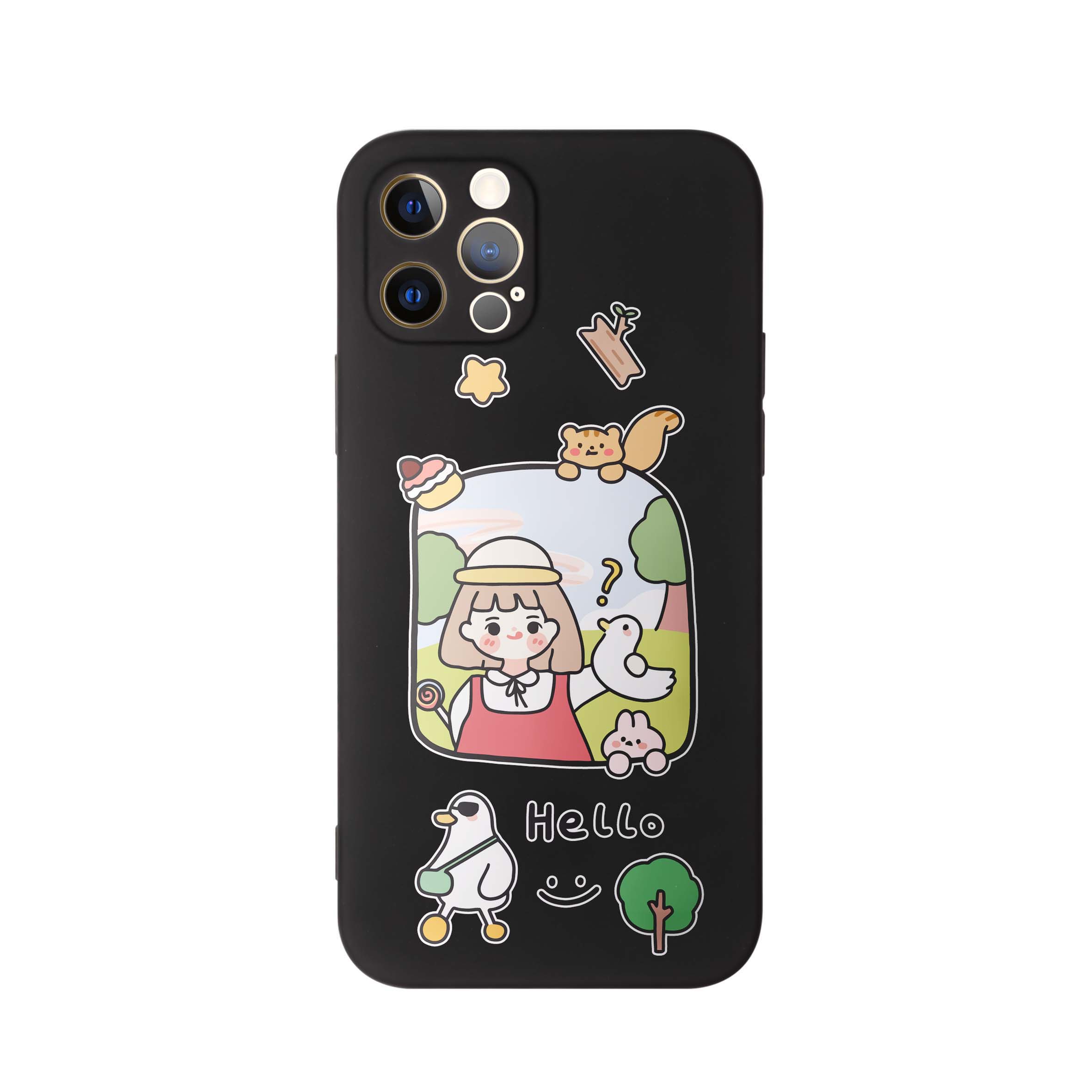 کاور طرح دختر جنگل کد m4340 مناسب برای گوشی موبایل اپل iphone 11 Pro
