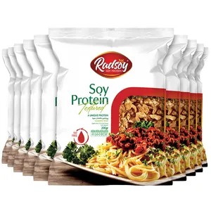 پروتئین سویا ساده میان دانه رادسوی - 200 گرم بسته 10 عددی