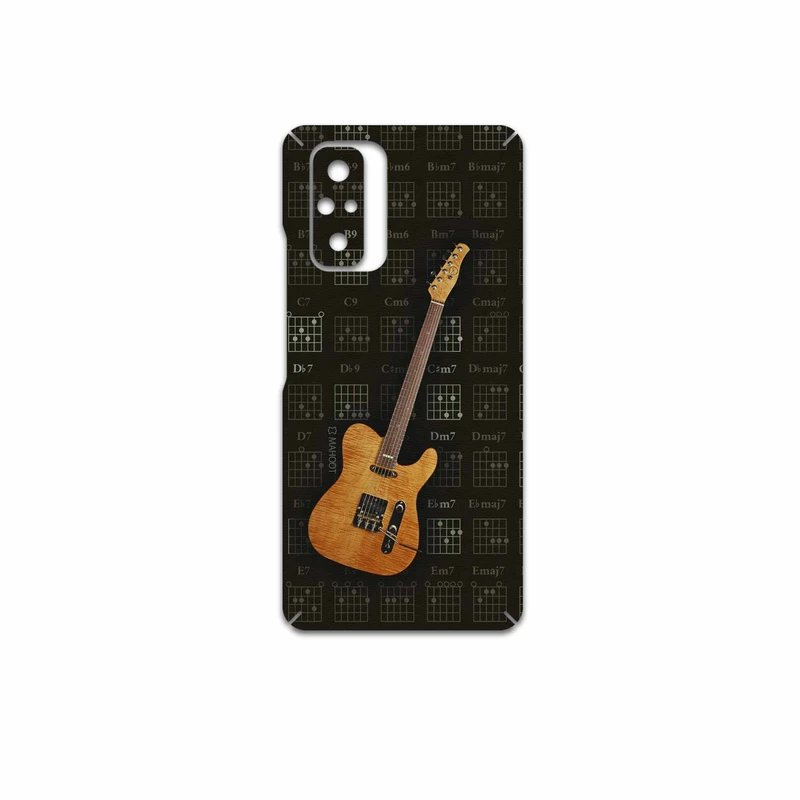 برچسب پوششی ماهوت مدل Guitar-Instrument مناسب برای گوشی موبایل شیائومی Redmi Note 10 Pro Max