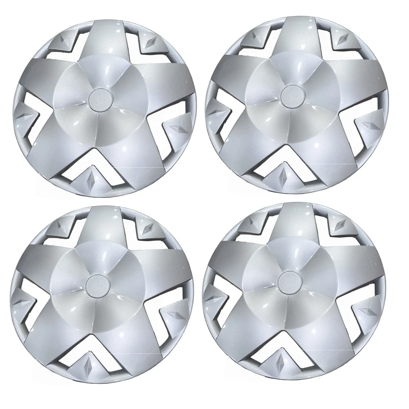 قالپاق چرخ مدل mg سایز 13 اینچ مناسب برای پراید مجموعه 4 عددی