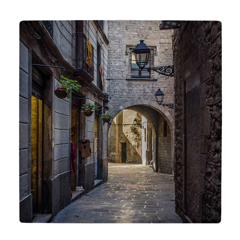  زیر لیوانی طرح کوچه اروپایی کد    4056549_2659