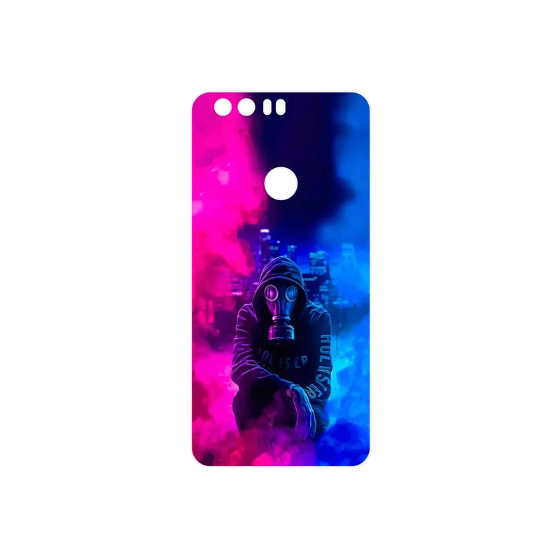 برچسب پوششی ماهوت مدل Smoke Rainbow Digital Art 2 مناسب برای گوشی موبایل آنر 8