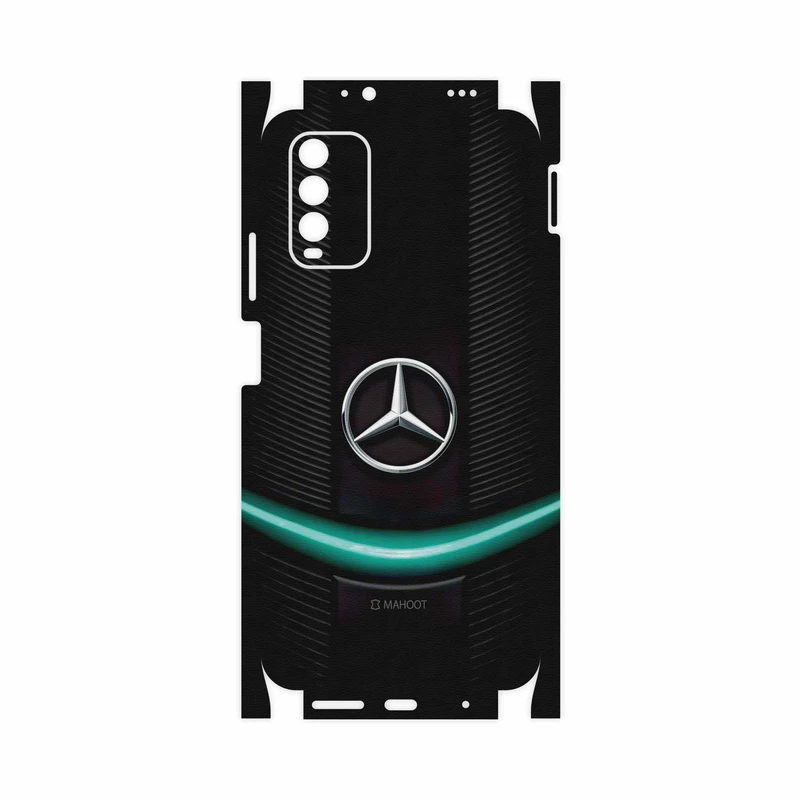 برچسب پوششی ماهوت مدل Mercedes-Benz-FullSkin مناسب برای گوشی موبایل شیائومی Redmi 9T