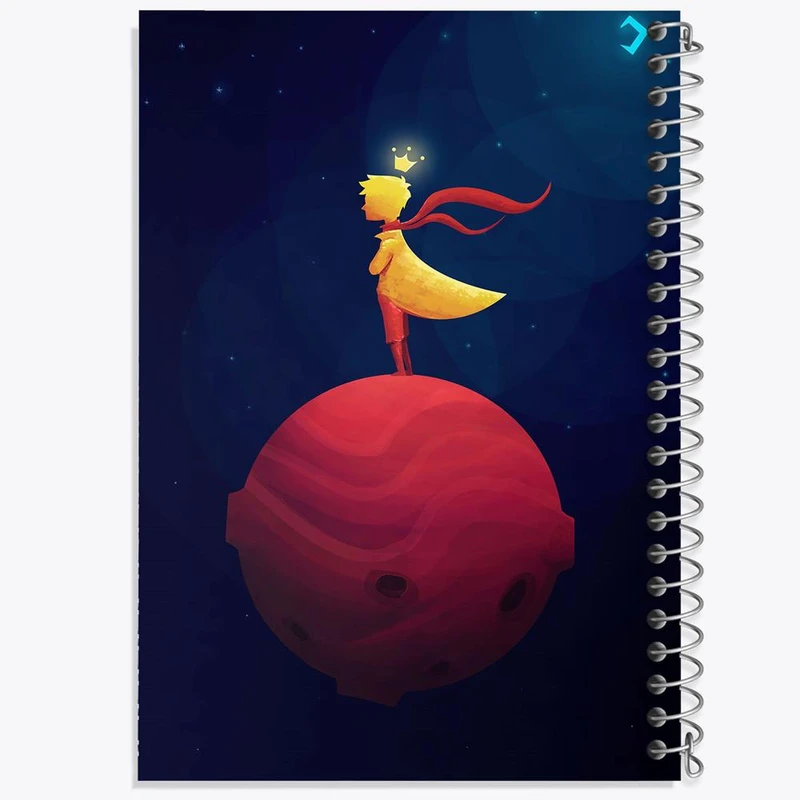 دفتر مشق 100 برگ خندالو طرح شازده کوچولو کد 25792