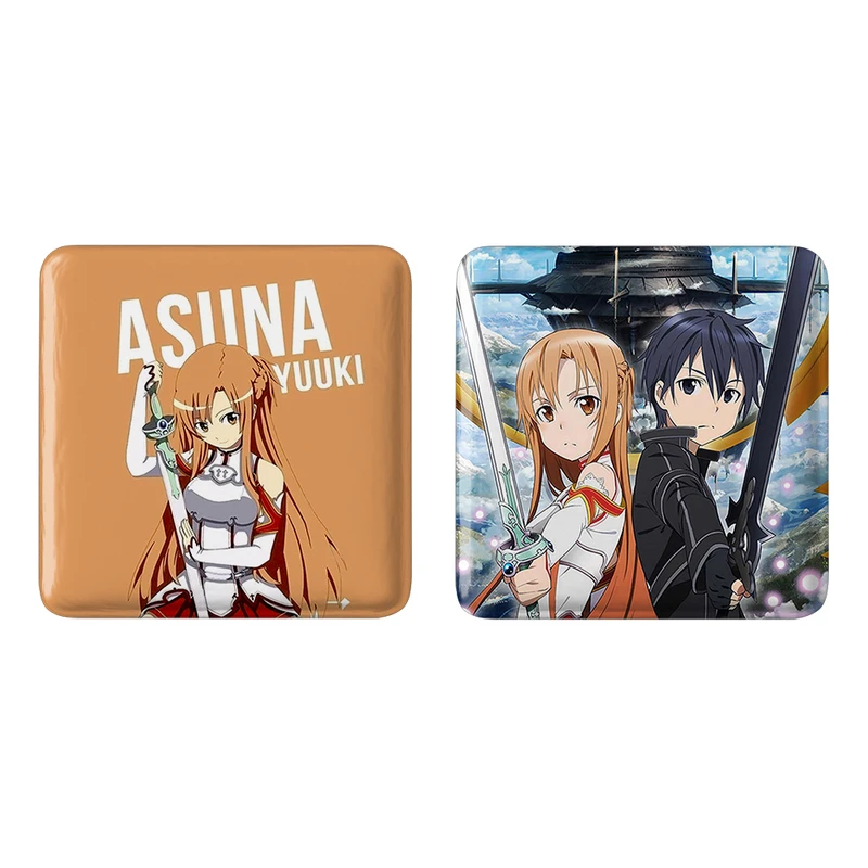 مگنت خندالو طرح آسونا یوکی انیمه هنر شمشیر زنی آنلاین کد 1012510121 مجموعه 2 عددی