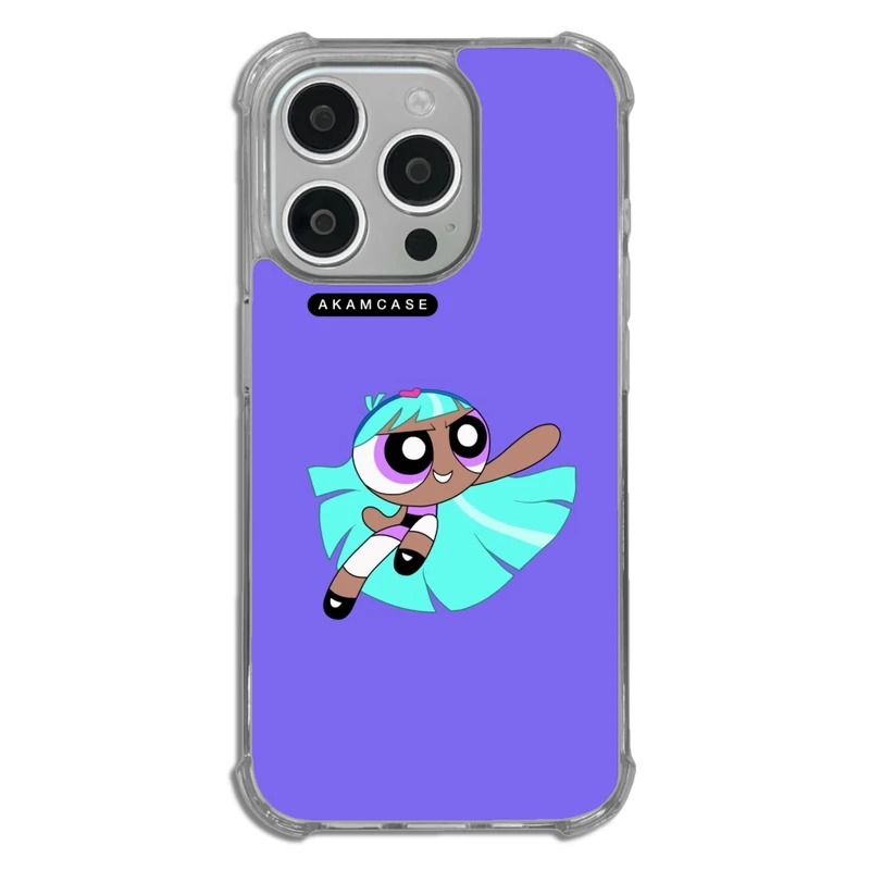 کاور آکام مدل AMCWTA15PRO-POWERPUFF GIRLS4 مناسب برای گوشی موبایل اپل iPhone 15 Pro
