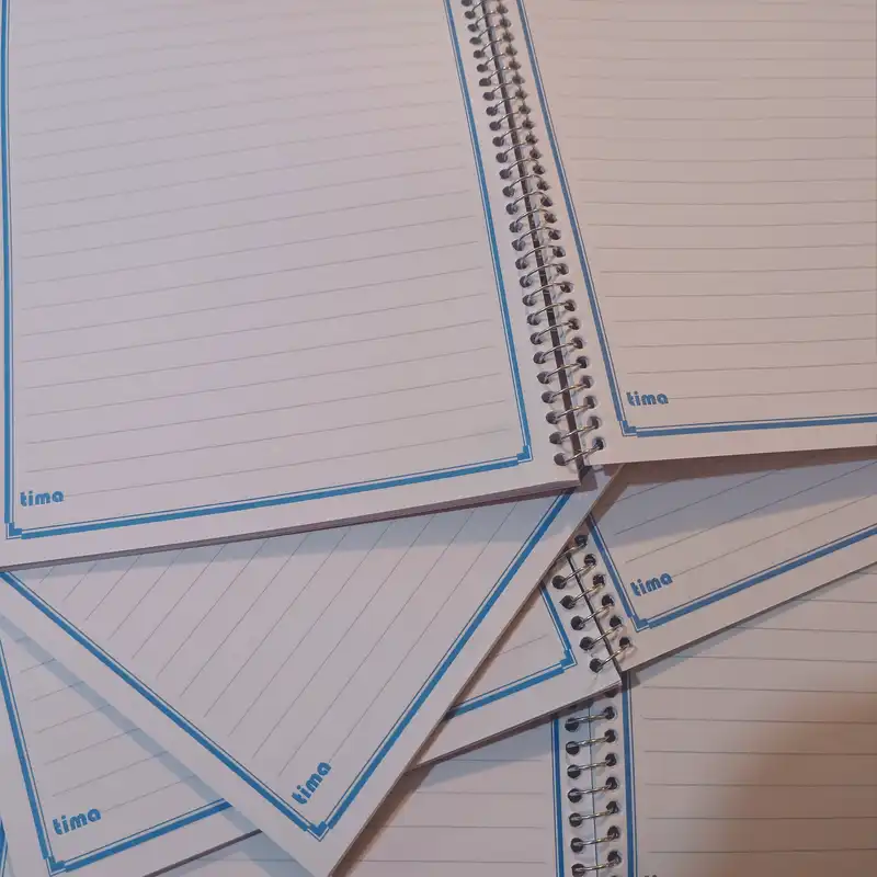 دفتر مشق 100 برگ تیما مدل HARP مجموعه 6 عددی