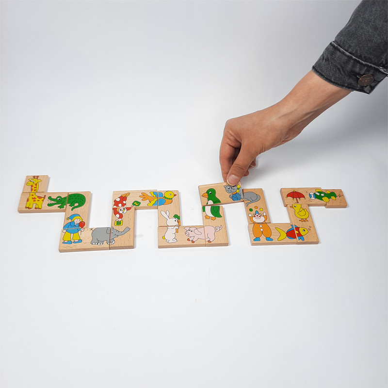 بازی فکری مدل دومینو حیوانات