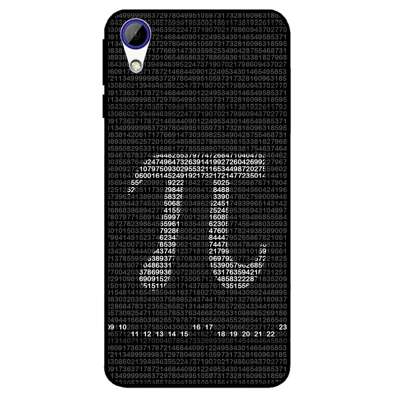 کاور مگافون طرح عدد پی مدل 7240 مناسب برای گوشی موبایل اچ تی سی Desire 828