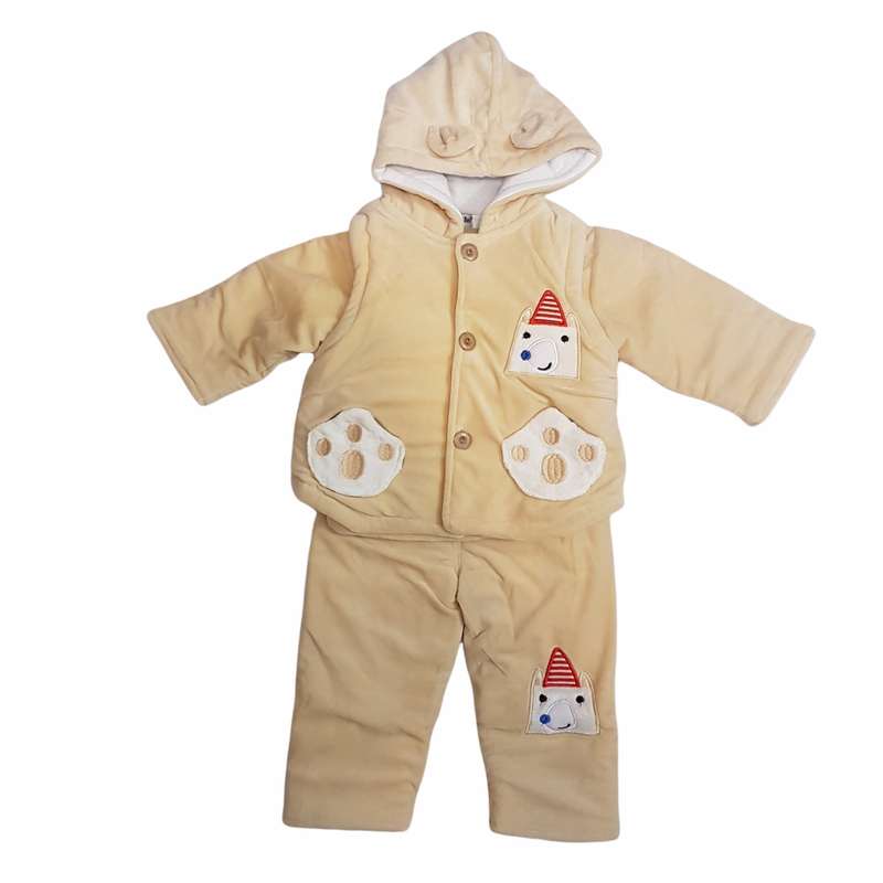 ست 3 تکه لباس نوزادی مدل ASH802