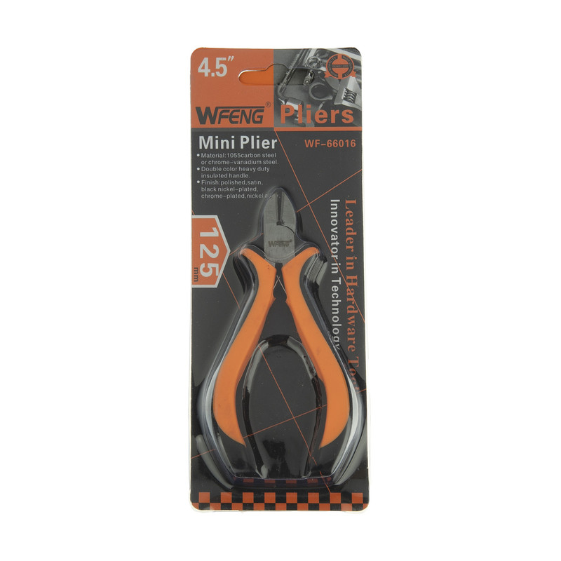 انبر دم باریک و سیم چین وفنگ مدل WF66016 سایز 4.5 اینچ انبر دم باریک و سیم چین وفنگ مدل WF66016 سایز 4.5 اینچ