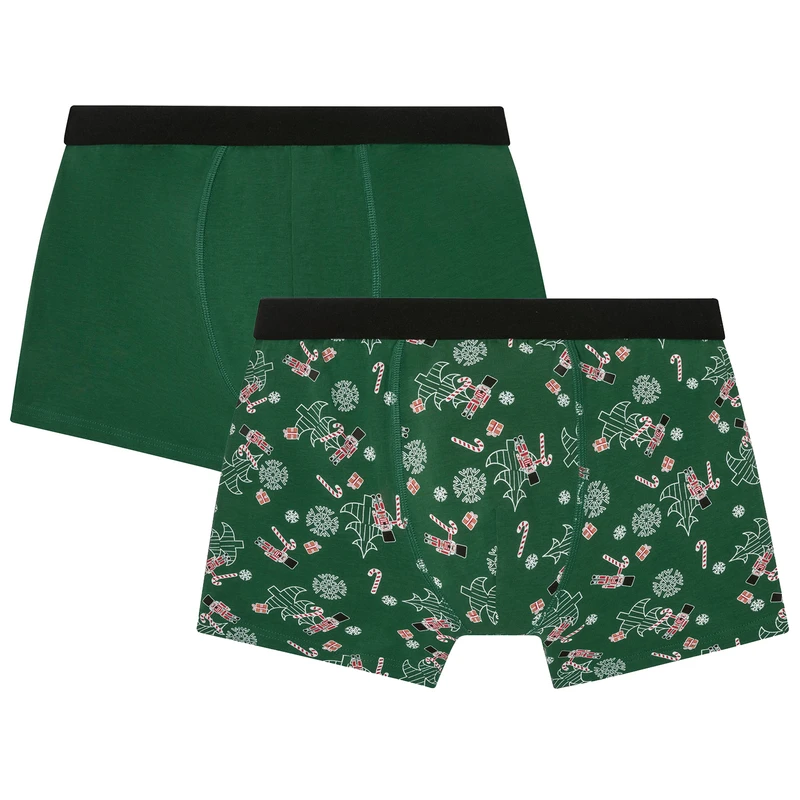 شورت پادار مردانه کد Gr2025 مجموعه 2 عددی