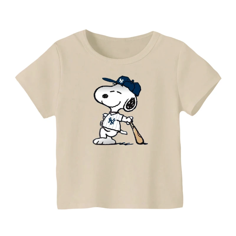 تی شرت آستین کوتاه بچگانه مدل اسنوپی کد ۵۵