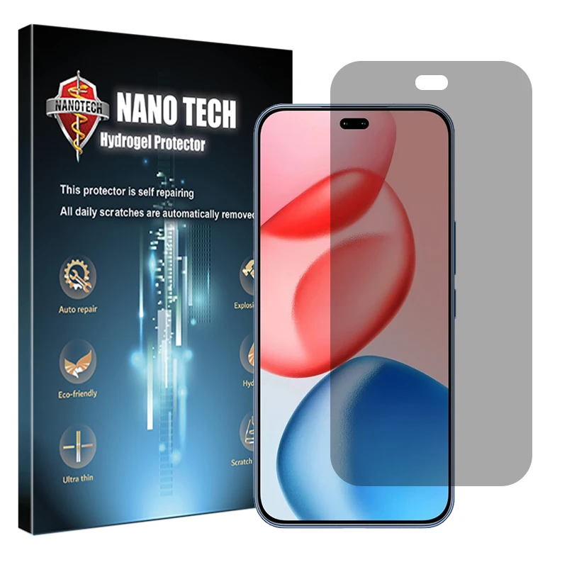 محافظ صفحه نمایش حریم شخصی نانو تک مدل Tough مناسب برای گوشی موبایل آنر 400 Pro