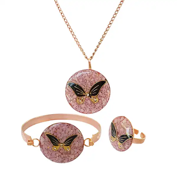 نیم ست زنانه مدل پروانه کد JW416.5