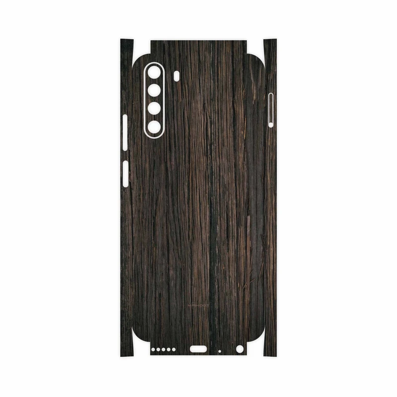 برچسب پوششی ماهوت مدل Burned-Wood-FullSkin مناسب برای گوشی موبایل جی پلاس X10
