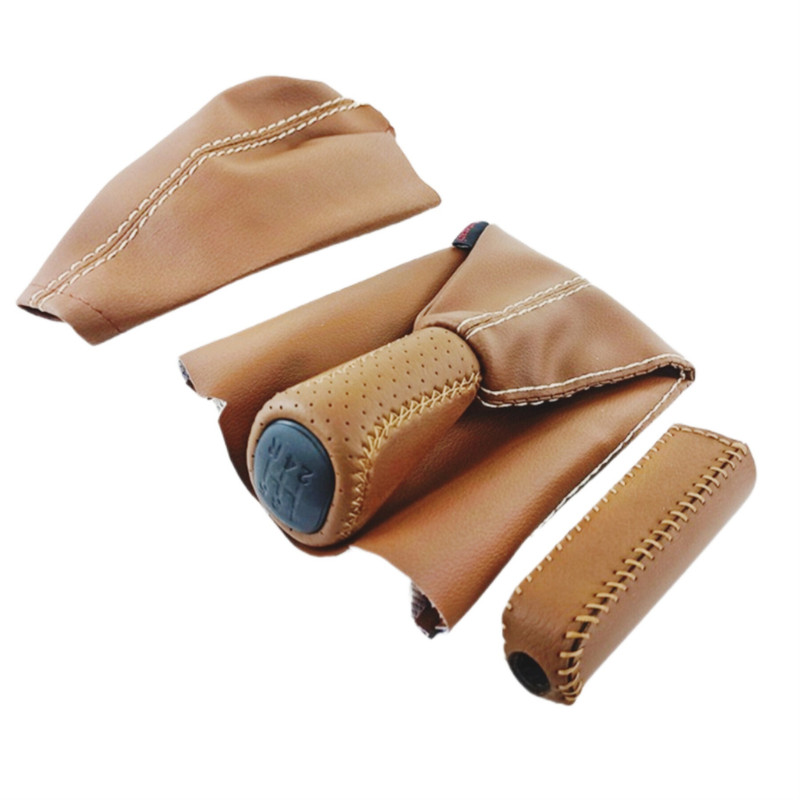 روکش فرمان مدل S7777 به همراه گردگیر دنده و گردگیر ترمز دستی