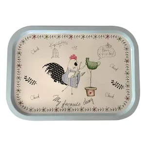  سینی طرح خروس کد SH-718