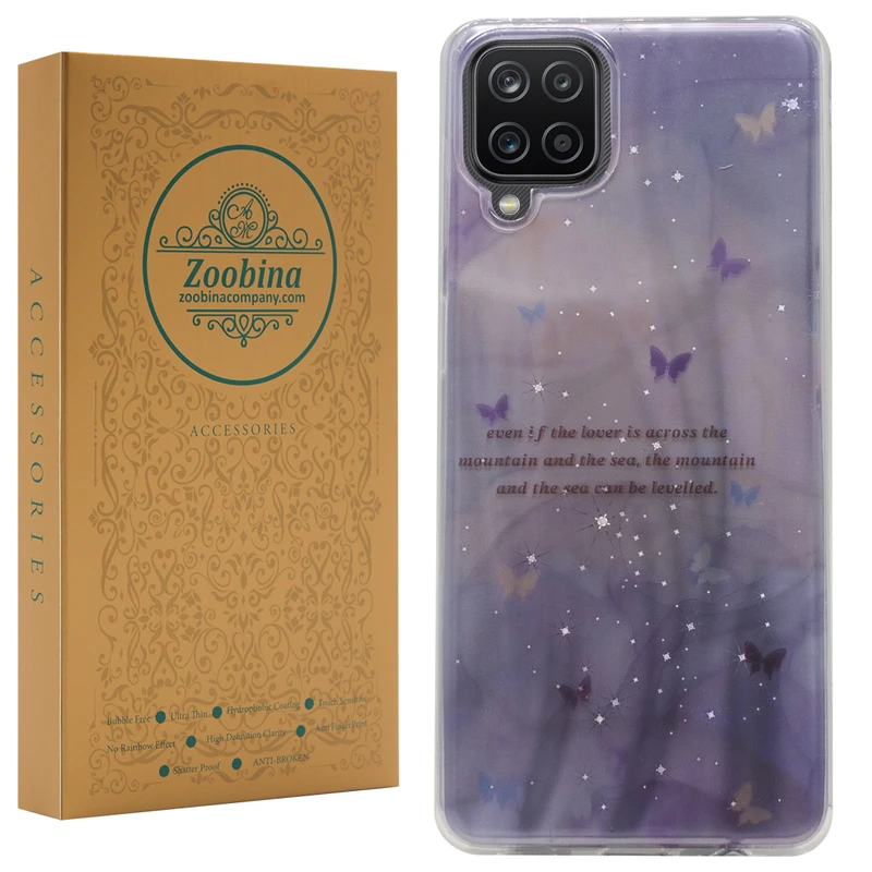 کاور زوبینا مدل Hena مناسب برای گوشی موبایل سامسونگ Galaxy A12 / M12