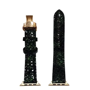 بند صنایع چرم پیری مدل PL241 مناسب برای اپل واچ 42/44 میلیمتری