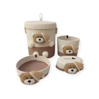 ست سبد وسایل کودک مدل تدی مجموعه 3 عددی