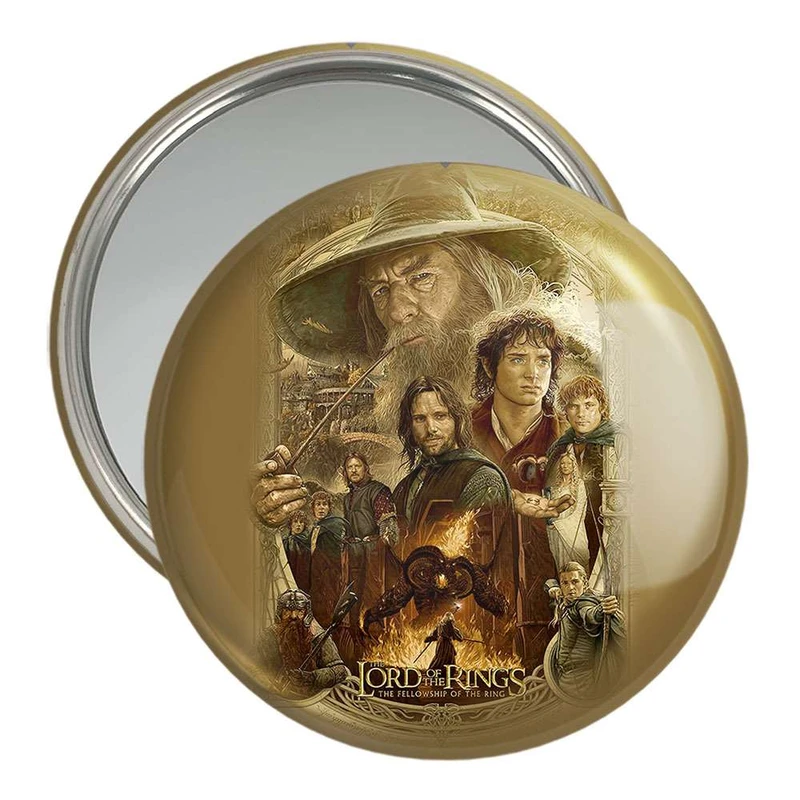 آینه جیبی خندالو طرح ارباب حلقه ها کد 4558