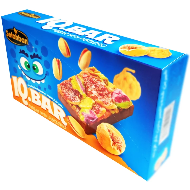 آی کیو بار شکلات موزی سته بان - 15 گرم بسته 12 عددی