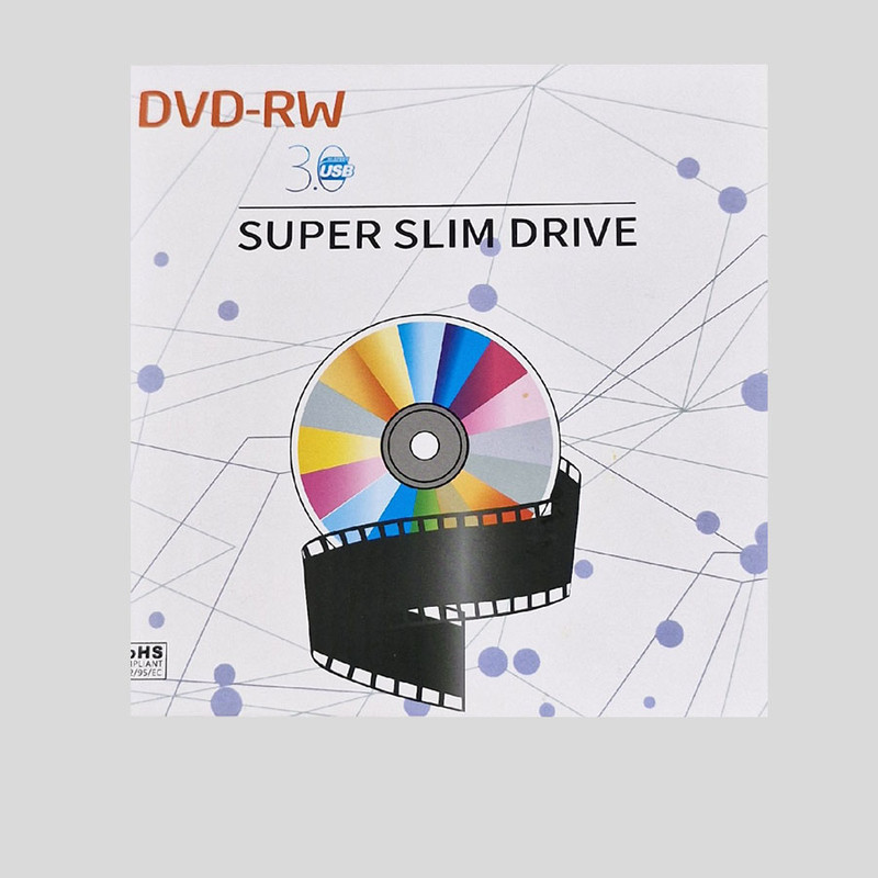 درایو DVD/RW اکسترنال مدل POP-PORTABLE TYPE-C/USB ECD829