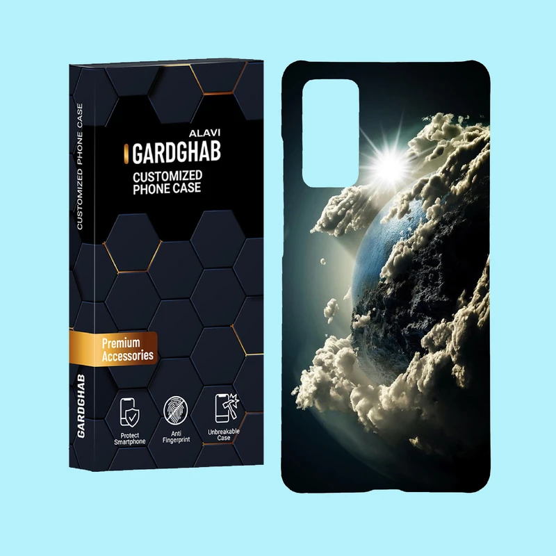 کاور گارد قاب علوی مدل کهکشان مناسب برای گوشی موبایل سامسونگ Galaxy S20 FE