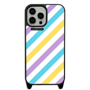 AKAM AMCWLA13PROMAX-PASTEL PATTERN4 Cover For Apple iPhone 13 Pro Max