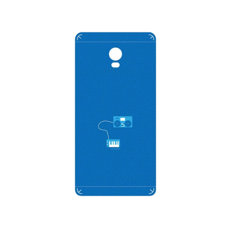 برچسب پوششی ماهوت مدل Minimal DJ Icon مناسب برای گوشی موبایل لنوو Vibe P1