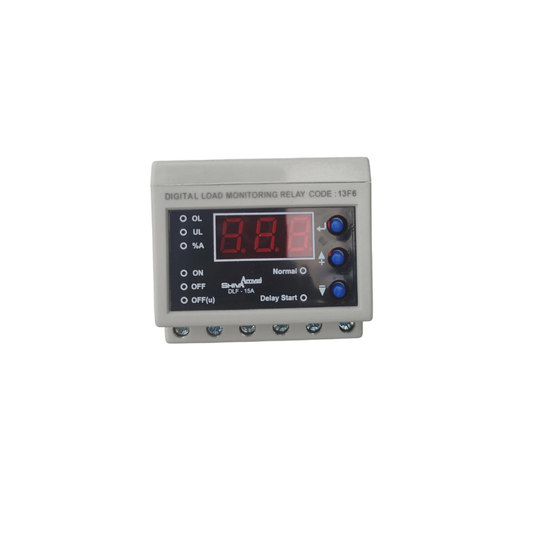 کنترل بار دیجیتال 15 آمپر شیوا امواج مدل DLF-15A کد 13F6 بسته پنج عددی