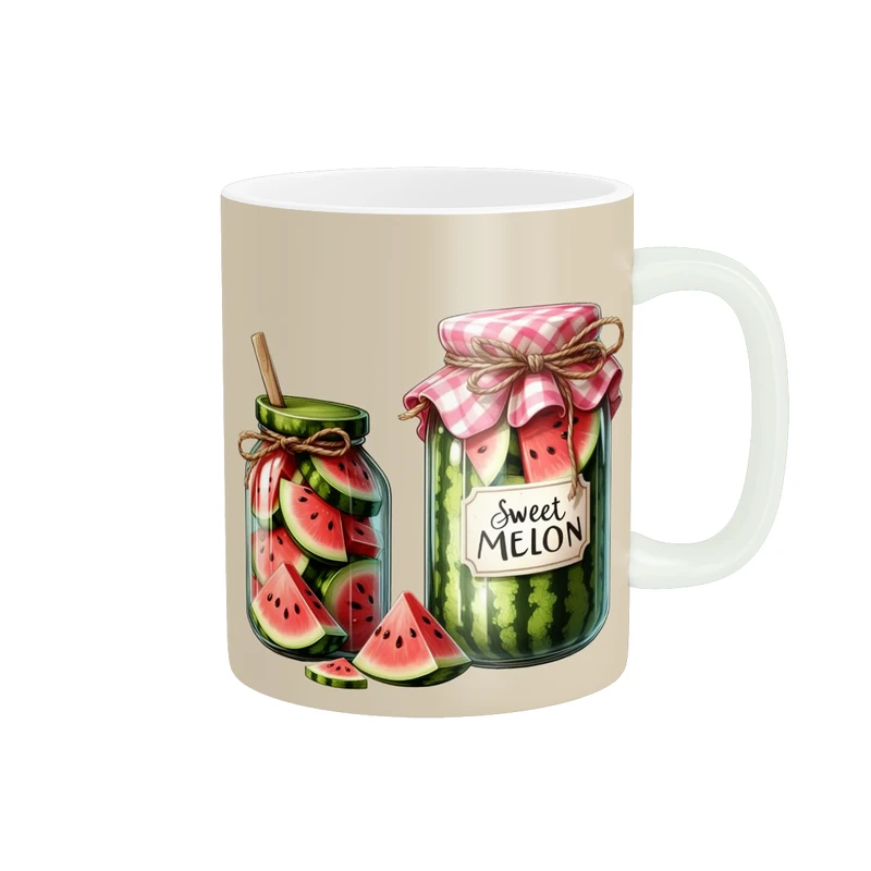 ماگ پاد آفرین طرح هندونه کد 2383